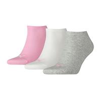 PUMA SNEAKER PLAIN 3P, Calzini, Unisex - Adulto, Prism Pink, 39-42