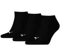 PUMA 261080001 Calzini da Sneaker, Nero, 35-38 (Pacco da 3) Unisex