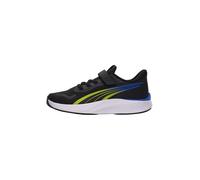 Puma Pounce Lite AC+ PS Sneaker, Black-Lime Smash-Royal Sapphire, 2.5 UK Bambino, Puma Zaffiro Royal Smash Lime Nero, 35 EU