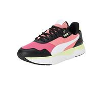 PUMA Sneaker R78 VoyageDonna, Puma Black PUMA Bianco Garofano Rosa, 36 EU