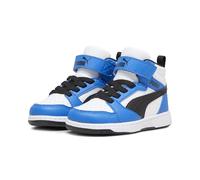 PUMA Sneaker Rebound V6 Mid per Bimbi ai Primi Passi 27 White Black Racing Blue