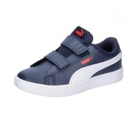 PUMA Sneaker Rickie da Ragazzo, Navy/Bianco/Rosso, 35 EU