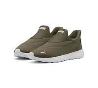 PUMA Sneaker Softride Cosmic Sliptech Unisex, Tela Loden Verde Loden Verde, 44 EU