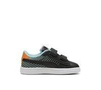 PUMA Sneaker Unisex Baby Smash 3.0 Poised 2 Race V Inf, Puma White Safe Lake, 20 EU