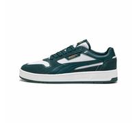 Puma Sneaker Unisex Court Classic Street SD, Puma Terreno Bianco Verde, 42.5 EU