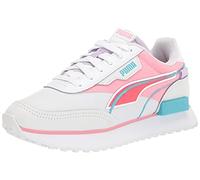 PUMA Sneaker Unisex per Bambini Future Rider, Puma White Nimbus Cloud Paradise Pink, 6 Big Kid
