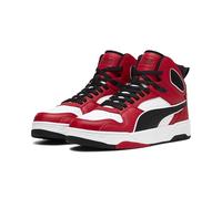 PUMA Sneaker unisex RBD Break MID, bianco e nero, per tutti i tempi, rosso, 4.5 UK, Puma White PUMA Black for All Time Red, 37.5 EU