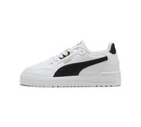 Puma Sneaker Unisex Shuffle Downtown, Puma Bianco Puma Nero Puma Oro, 42 EU