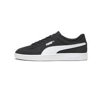 PUMA Smash 3.0 Buck, Scarpe da Ginnastica Unisex-Adulto, Nero Black, Bianco White, 42.5 EU