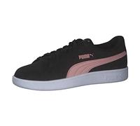 Puma Sneaker Unisex Smash V2 Buck, Puma Nero Rosa Sposa Puma Bianco, 38 EU