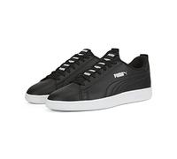 PUMA Sneaker Unisex Smash V2 Tape, Puma Black PUMA Black PUMA White, 47 EU