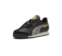PUMA Sneaker Uomo Scuderia Ferrari Roma, Nero argento invecchiato Ah25, 39 EU