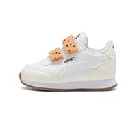 PUMA Sneakers Adaptor Match per Bimbi ai Primi Passi 22 Warm White Bright Melon Black Orange