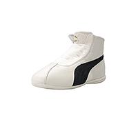 PUMA Sneakers Alte da Donna Eskiva Mid, Bianco Whisper White Black, 37 EU