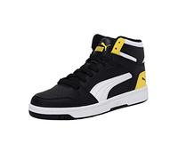 PUMA Sneakers Bambini e ragazzi - Puma Rebound Layup SL Junior Nero 12 BLACK/WHITE/YELLOW