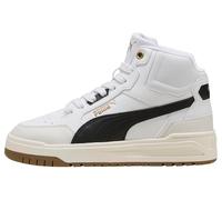 PUMA Scarpe da Ginnastica Unisex per Bambini Shuffle Downtown Mid Jr, Puma White PUMA Black Vapor Gray, 6 UK