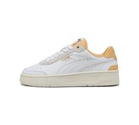 PUMA Sneakers CA Match Court da donna, Scarpe, Bianco/Almost Apricot, 35.5 35.5