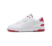 PUMA Sneakers CA Match, Scarpe, Bianco/Rosso, 44.5 44.5