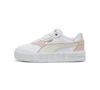 PUMA Sneakers Cali Court Luxe da donna, Scarpe, Bianco/Frosted Ivory, 38 38