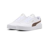 PUMA Sneakers Carina 3.0 Feline da Donna 42, White Soft Taupe Brown