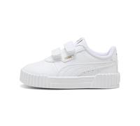 PUMA Sneakers Carina 3.0 per Bimbi ai Primi Passi 23, White Gold