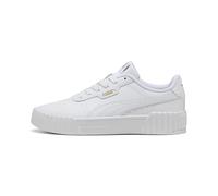 PUMA Sneakers Carina 3.0 per Ragazzi 39, White Gold