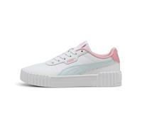 Puma Carina 3.0 Jr, Sneakers, Cristallo di Mare Bianco, 35 EU, Puma Cristallo di Mare Bianco, 35 EU