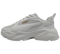 Puma Sneaker Donna Cassia 2.0, Puma Bianco Puma Oro Puma Bianco, 42.5 EU