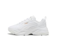 PUMA Sneakers Cassia 2.0 da Donna, Bianco-Oro, 37,5, Oro Bianco, 37.5 EU