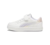 PUMA Sneakers Caven 2.0 Holo per bambini, Scarpe, Bianco/Mauve Mist/Silver, 27.5 27.5