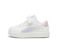 PUMA Sneakers Caven 2.0 Holo per bimbi ai primi passi, Scarpe, Bianco/Mauve Mist/Silver, 21 21
