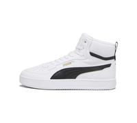 PUMA Sneakers Caven 2.0 Mid, Scarpe, Bianco/Nero/Oro, 38 38