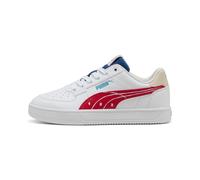 PUMA Sneakers Caven 2.0 Run Fun per ragazzi, Scarpe, Bianco/Rosso/Tropical Blu, 35.5 35.5