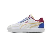 PUMA Sneakers Caven 2.0 Starblitz per ragazzi, Scarpe, Bianco/Vivid Blu/Port, 38 38