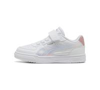 PUMA Sneakers Caven III Holo 2.0 per Bambini 33, White Rosy Outlook Silver Pink Metallic