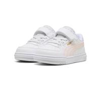 PUMA Sneakers Caven III per Bimbi ai Primi Passi 22, White Jasmine Flower Rosy Outlook Pink