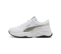 PUMA Sneakers da Donna Cilia Mode Metallic Whisper, Bianco Oro Nero, 37, Bianco Oro Nero, 37.5 EU