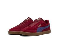 PUMA Sneakers Club II Era in Suede Unisex 44, Dark Crimson Blue Crystal Red