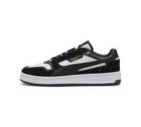 PUMA Sneakers Court Classic in Suede Unisex 44.5, White Black Gold