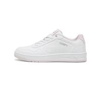PUMA Sneakers Court Classy, Scarpe, Bianco/Whisp Of Rosa/Silver, 40.5 40.5
