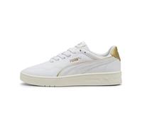 PUMA Court Lally Dayinight, Scarpe da Ginnastica Donna, Bianco Bianco Oro, 38 EU