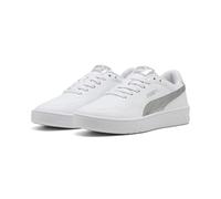 PUMA Sneakers Court Lally Metallic Whisper da Donna 39, White Silver Metallic