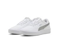 PUMA Sneakers Court Lally Metallic Whisper da Donna 38.5, White Silver Metallic