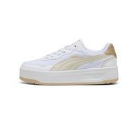 PUMA Sneakers Court Lally Skye Aqua Metallizzatos da donna, Scarpe, Bianco/Alpine Snow/Light Sand, 36 36
