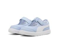PUMA Sneakers Courtflex v3 Lina V per Bimbi ai Primi Passi 27, Haute Tropic White Blue