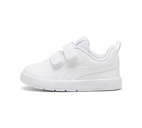 PUMA Courtflex V3 V Inf, Sneaker Unisex-Bimbi 0-24, White White-Silver Mist, 20 EU