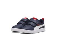 Puma - sneakers courtflex v3 v ps - blu scuro bimbo