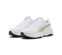 PUMA Sneakers da Donna Cilia Mode Metallic Whisper, Bianco Oro Nero, 37, Bianco Oro Nero, 37.5 EU
