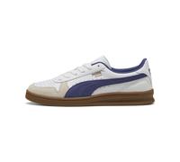 PUMA Sneakers da indoor unisex, Scarpe, Bianco/Blu Crystal/Gum, 45 45