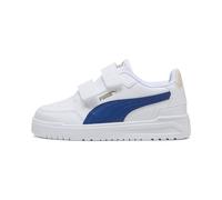 PUMA Sneakers dal profilo basso Shuffle Downtown per bambini, Scarpe, Bianco, 33 33
